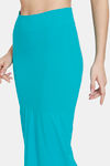 Zivame All Day Seamless Mermaid Saree Shapewear With Removable Drawcord - Turq Blue — thumbnail 6